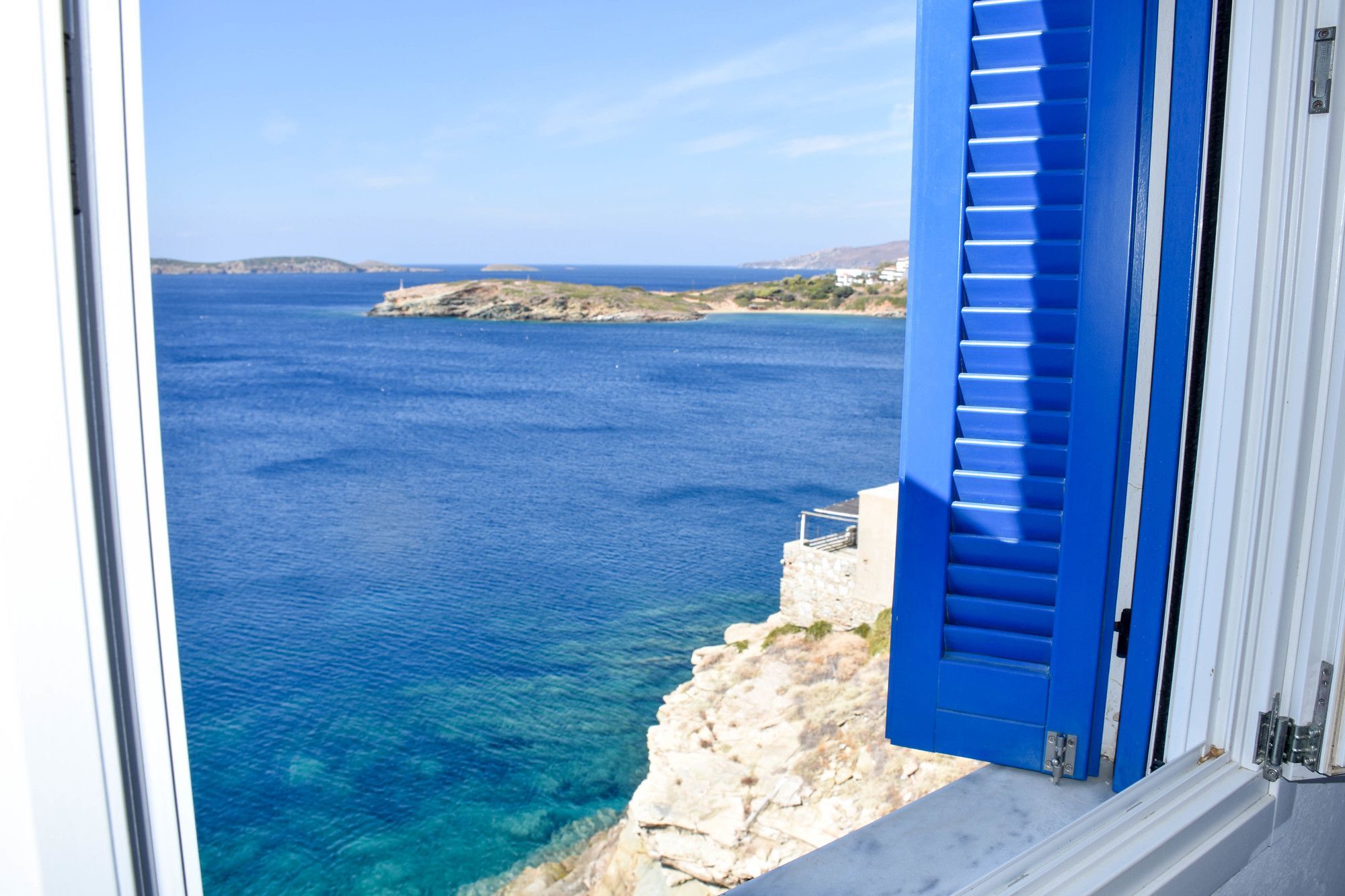 Вилла Aegean Sea View Батси Экстерьер фото